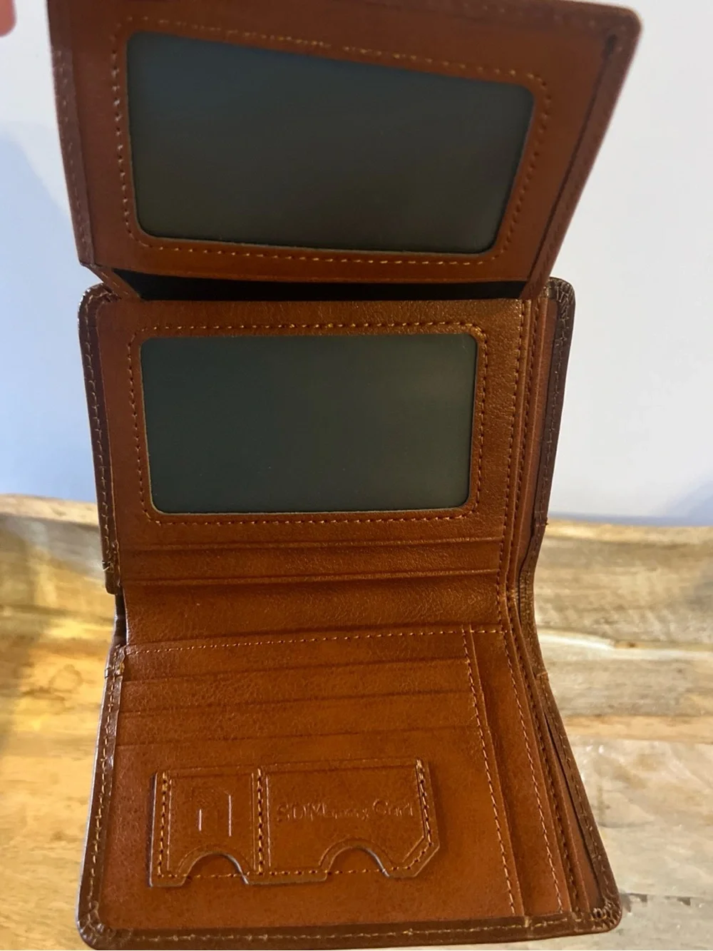 Tan Leather Men’s Wallet - Classic Bifold